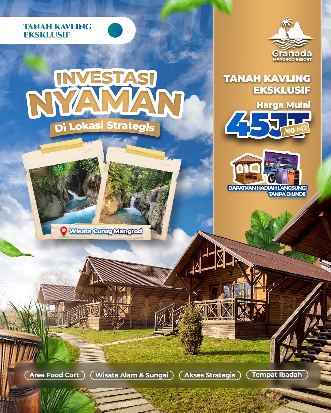 Granada Mangrod Resort - Tanah Kavling Eksklusif